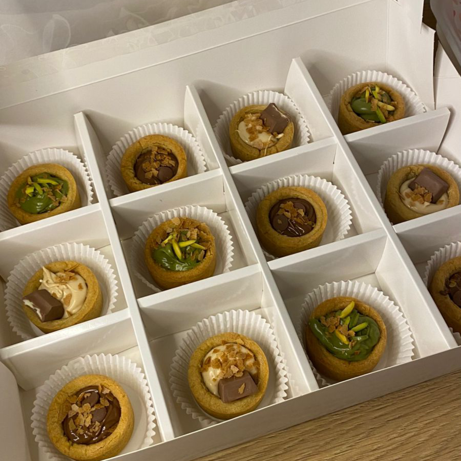 Box Cup Cookies