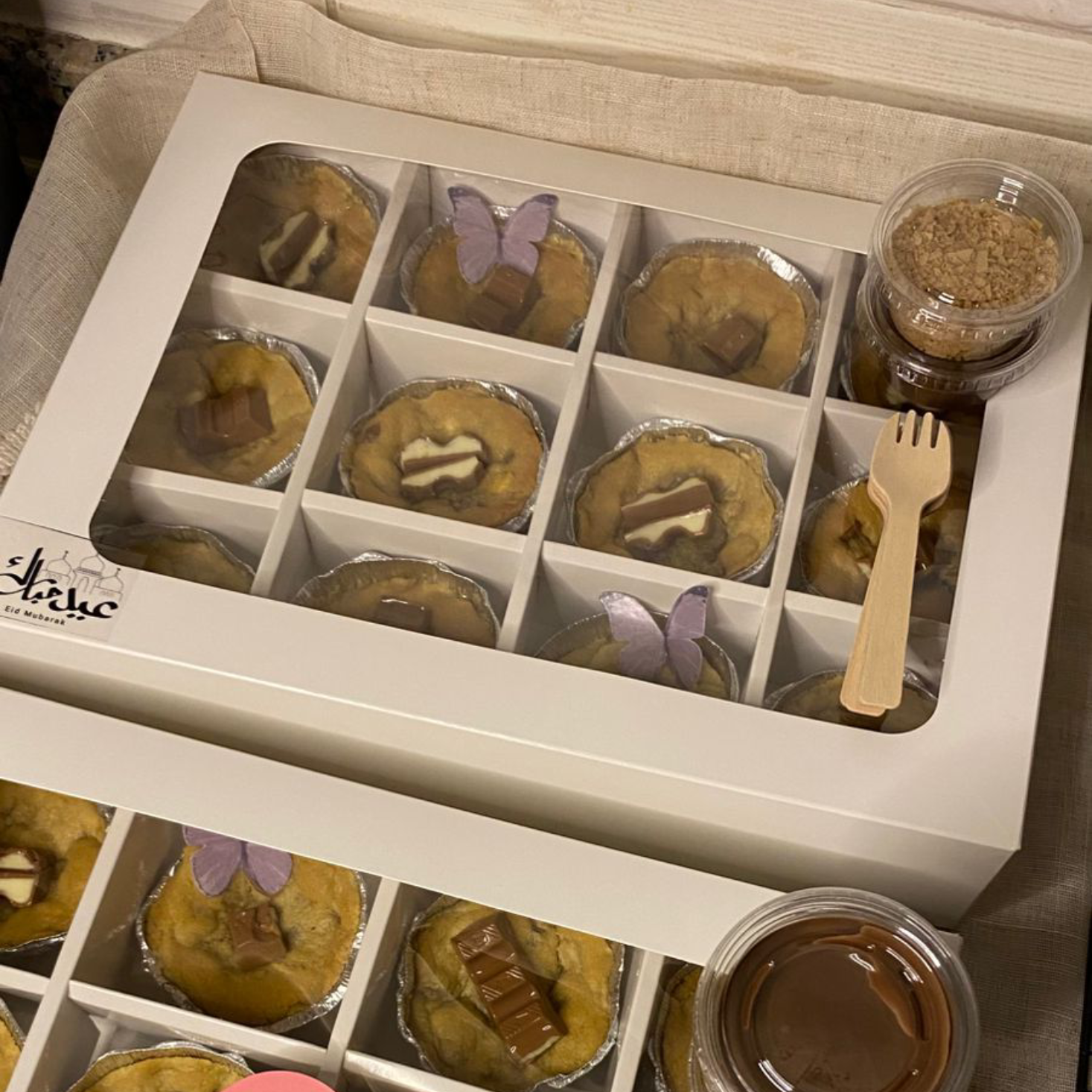 Box Mini Cake Cookies